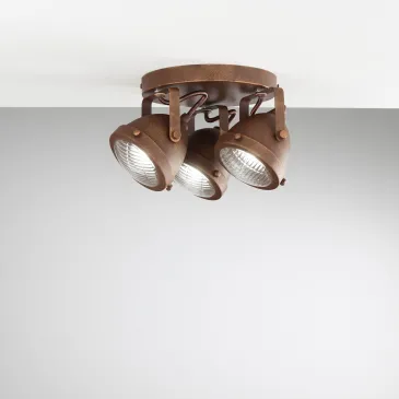 PLAFONIERA HABANA RUGGINE...